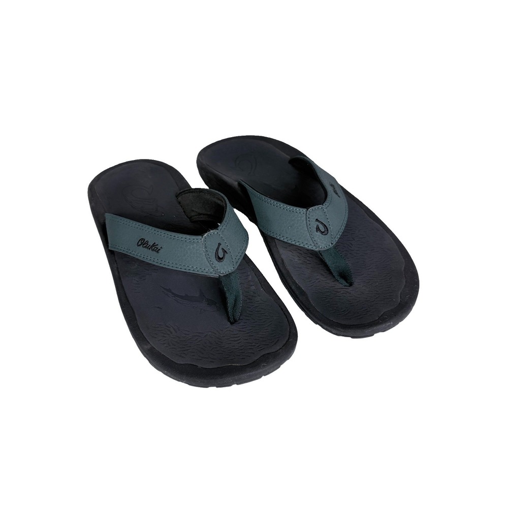 OluKai Ohana Thong Sandals Mens 10 Flip Flop Casual Outdoor Green